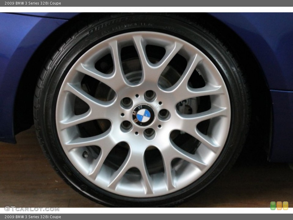 2009 BMW 3 Series 328i Coupe Wheel and Tire Photo #76822973