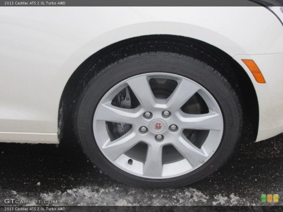 2013 Cadillac ATS 2.0L Turbo AWD Wheel and Tire Photo #76823949