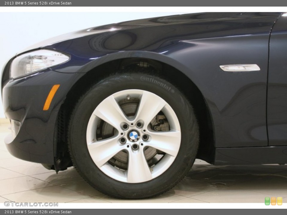 2013 BMW 5 Series 528i xDrive Sedan Wheel and Tire Photo #76824192