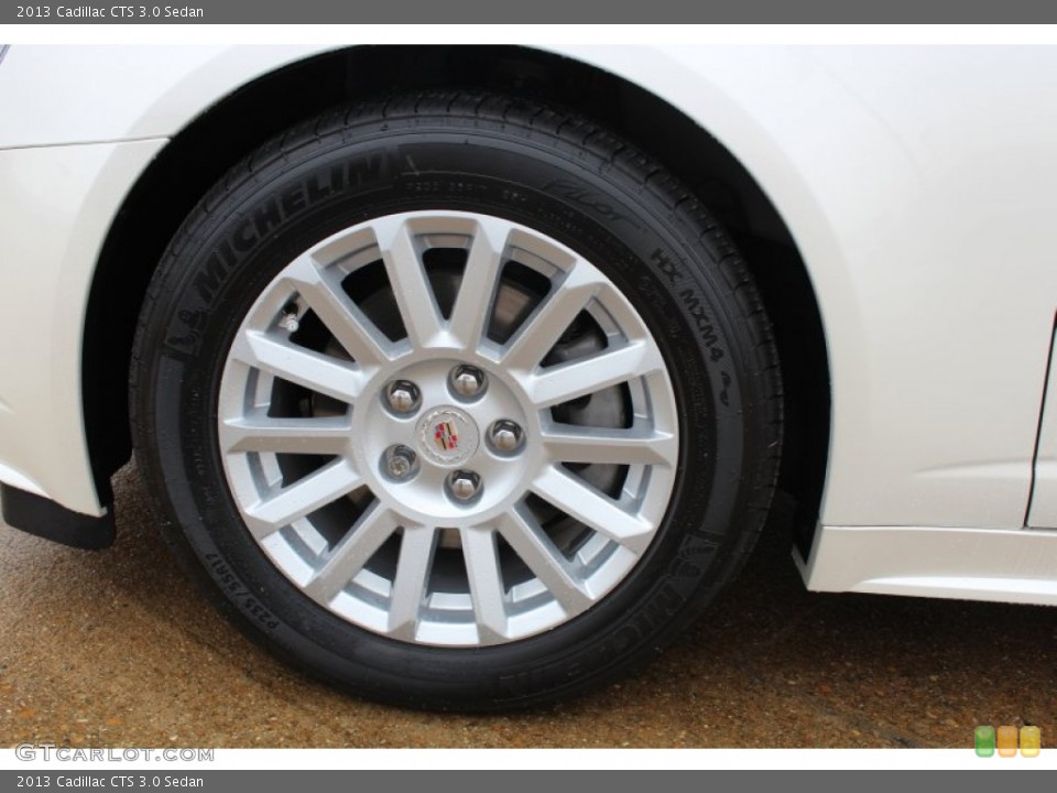 2013 Cadillac CTS 3.0 Sedan Wheel and Tire Photo #76825464