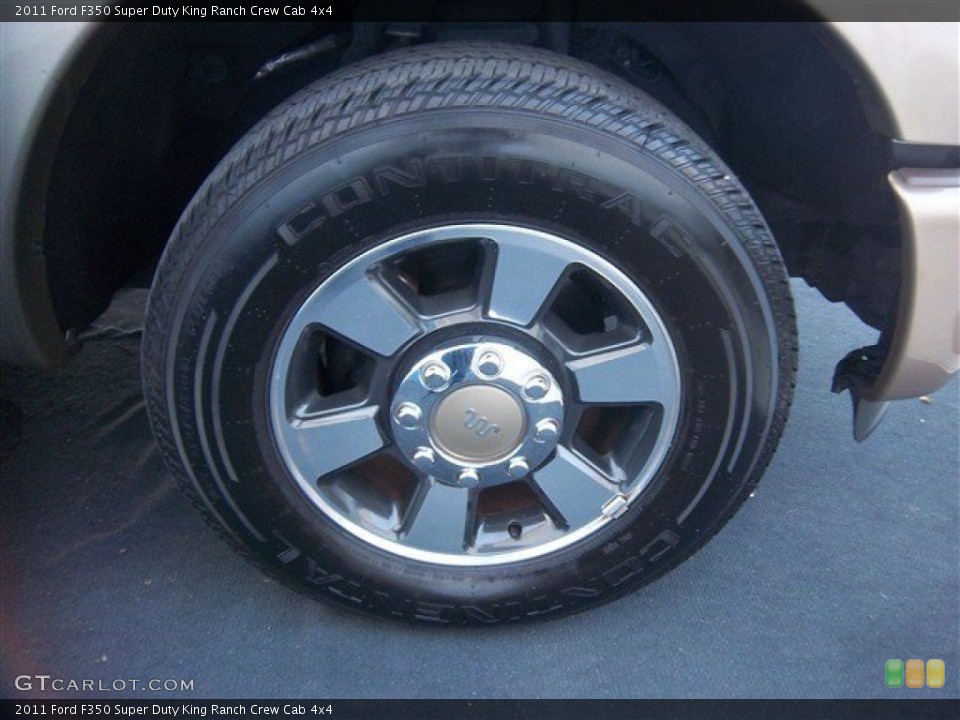 2011 Ford F350 Super Duty Wheels and Tires