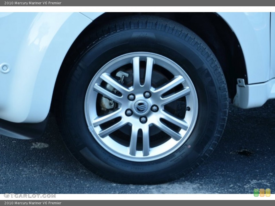 2010 Mercury Mariner V6 Premier Wheel and Tire Photo #76832523