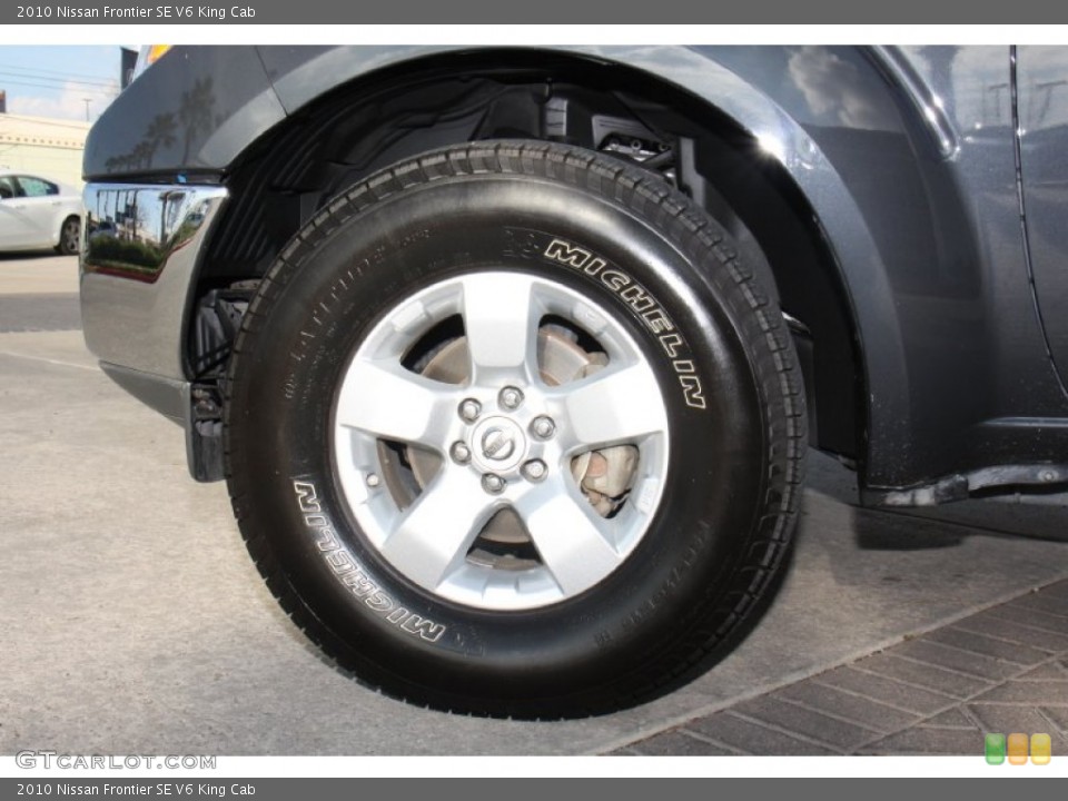 2010 Nissan Frontier SE V6 King Cab Wheel and Tire Photo #76835001