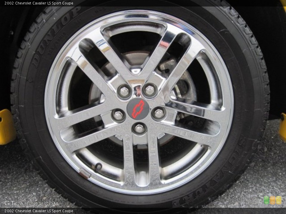 2002 Chevrolet Cavalier LS Sport Coupe Wheel and Tire Photo #76839024