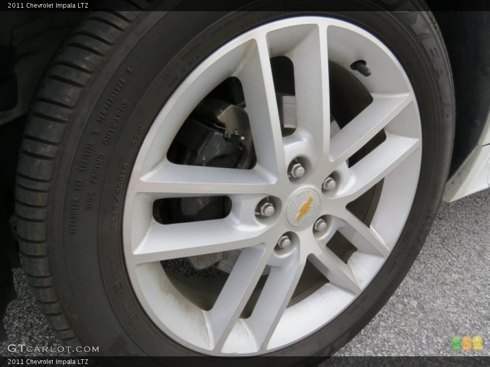 2011 Chevrolet Impala LTZ Wheel and Tire Photo #76851039