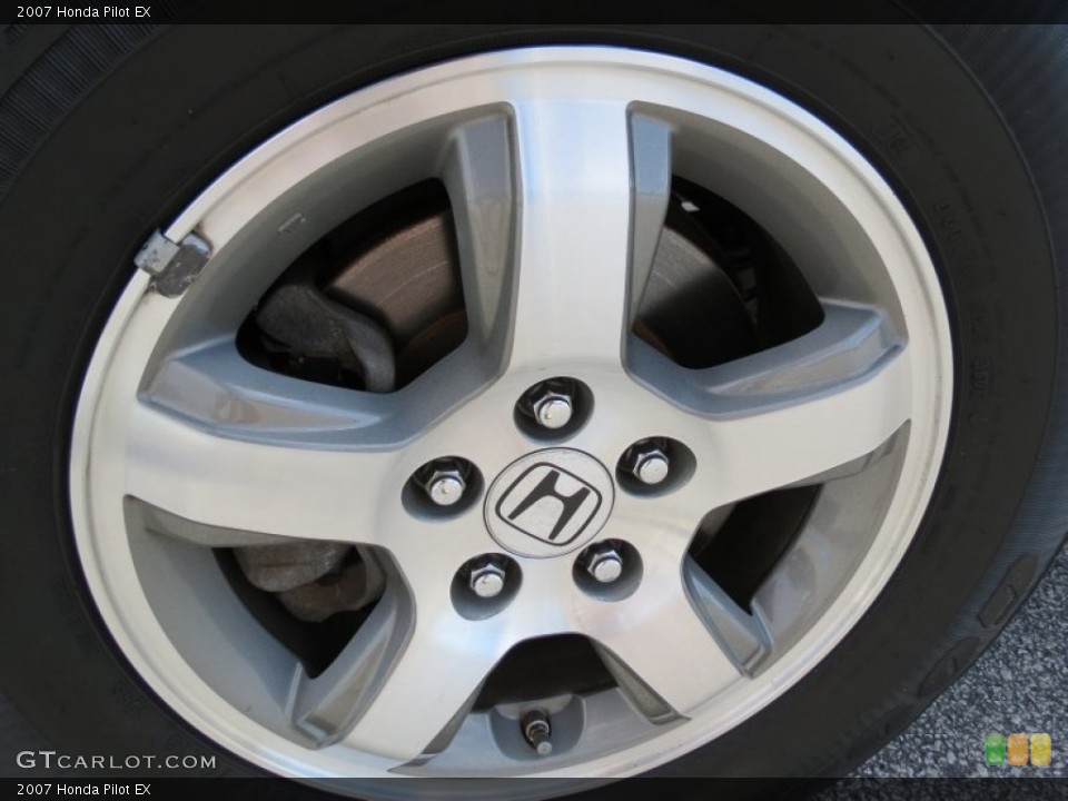 2007 Honda Pilot EX Wheel and Tire Photo #76851338