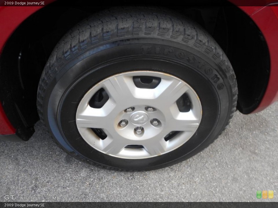 2009 Dodge Journey SE Wheel and Tire Photo #76851588