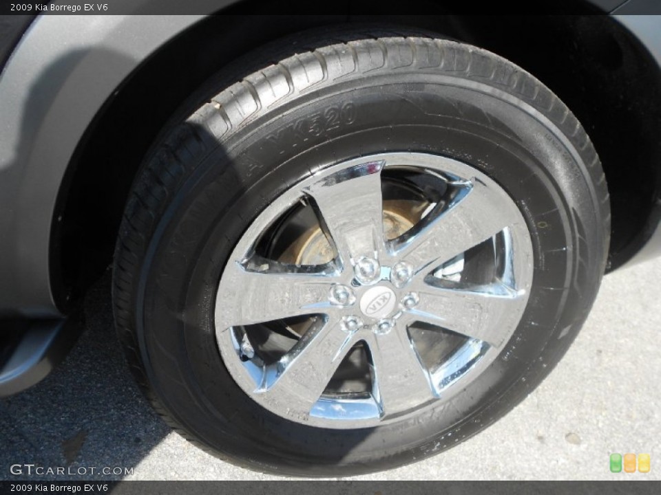 2009 Kia Borrego Wheels and Tires