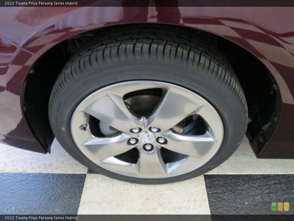 2013 Toyota Prius Persona Series Hybrid Wheel and Tire Photo #76855767
