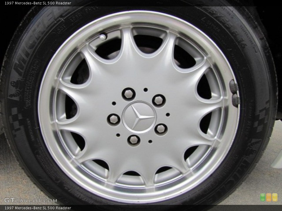 1997 Mercedes-Benz SL 500 Roadster Wheel and Tire Photo #76855914