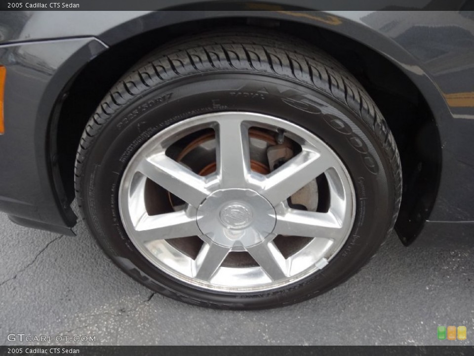2005 Cadillac CTS Sedan Wheel and Tire Photo #76857364