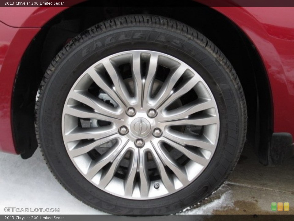 2013 Chrysler 200 Limited Sedan Wheel and Tire Photo #76858104