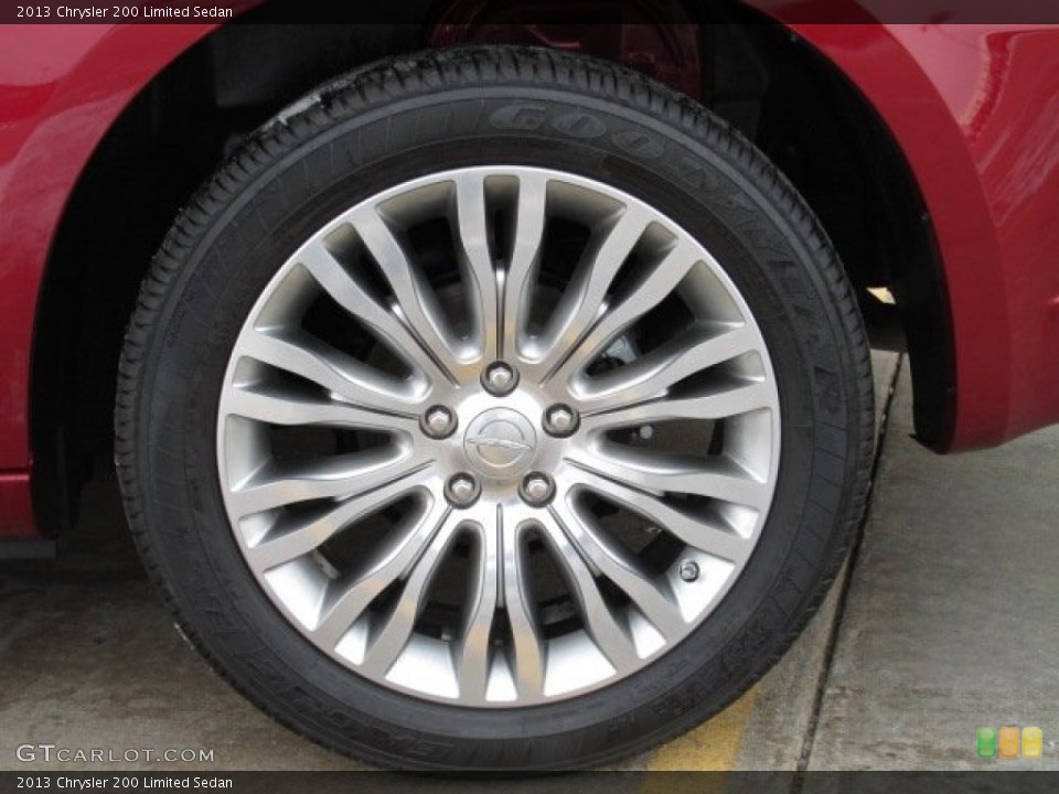 2013 Chrysler 200 Limited Sedan Wheel and Tire Photo #76858116