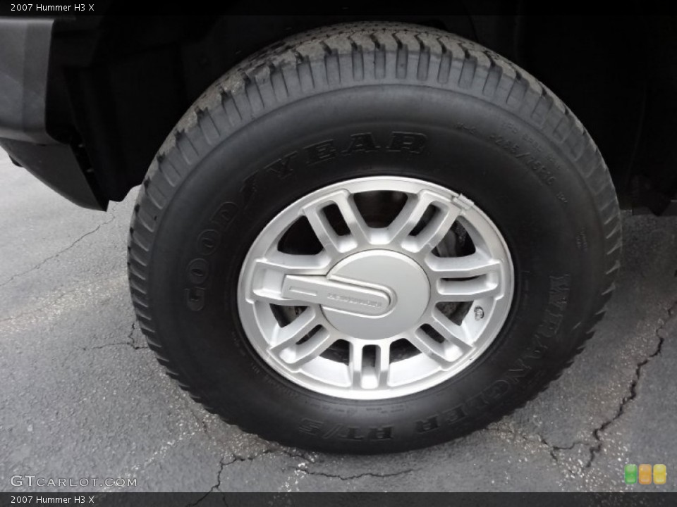2007 Hummer H3 X Wheel and Tire Photo #76859016