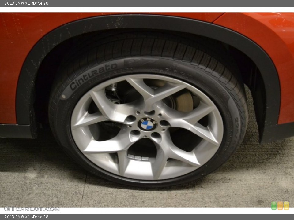2013 BMW X1 sDrive 28i Wheel and Tire Photo #76860063