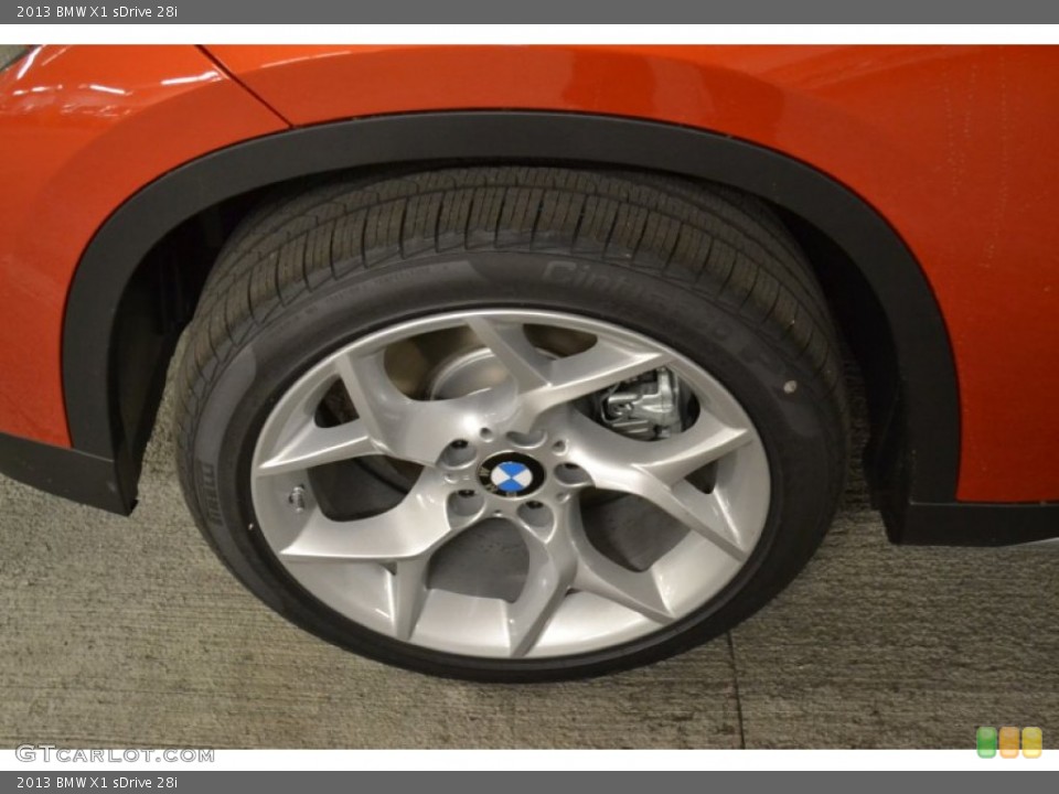 2013 BMW X1 sDrive 28i Wheel and Tire Photo #76860144