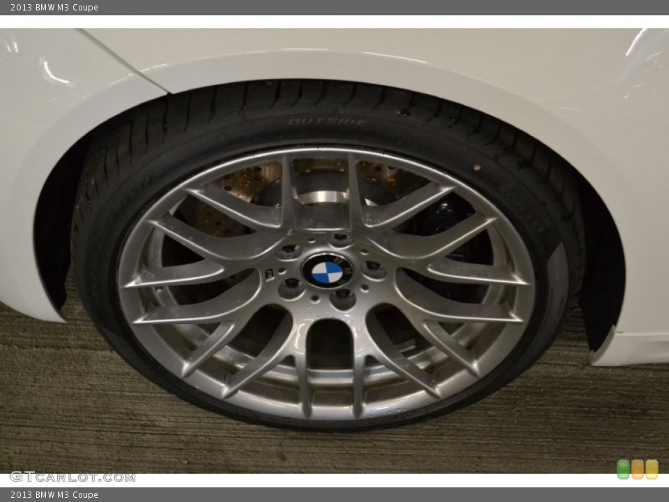 2013 BMW M3 Coupe Wheel and Tire Photo #76861188