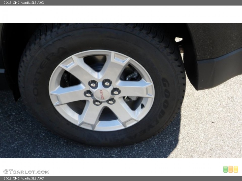 2013 GMC Acadia SLE AWD Wheel and Tire Photo #76863886