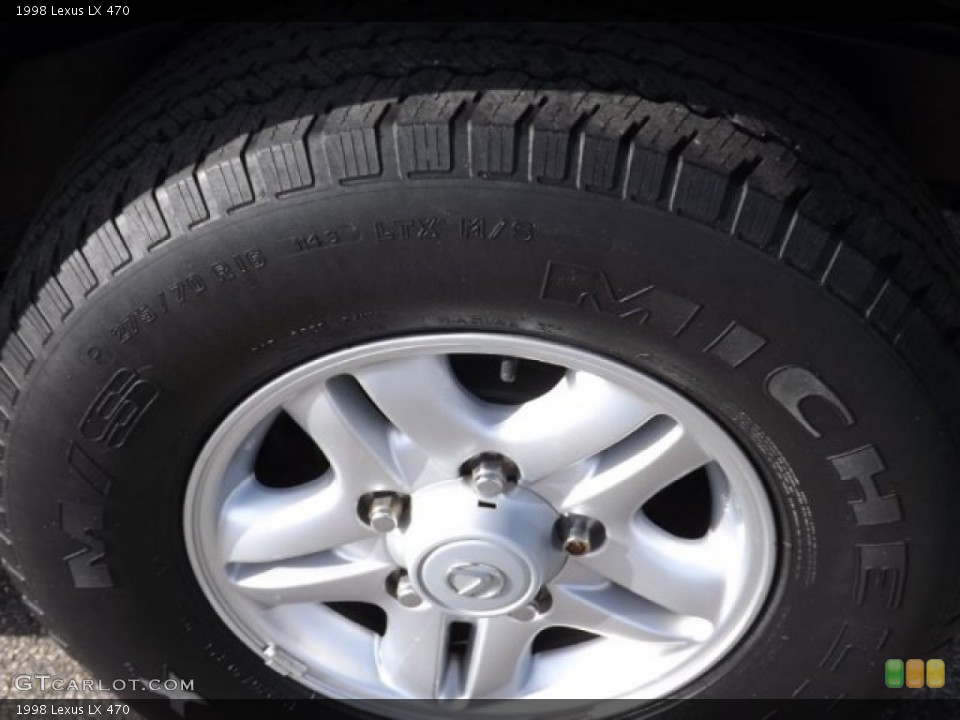 1998 Lexus LX Wheels and Tires