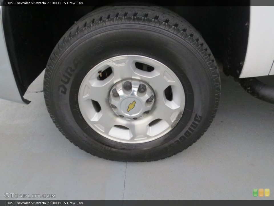 2009 Chevrolet Silverado 2500HD LS Crew Cab Wheel and Tire Photo #76871174