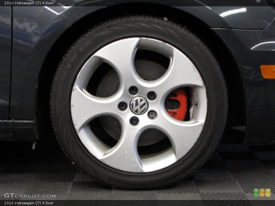 2010 Volkswagen GTI 4 Door Wheel and Tire Photo #76871602