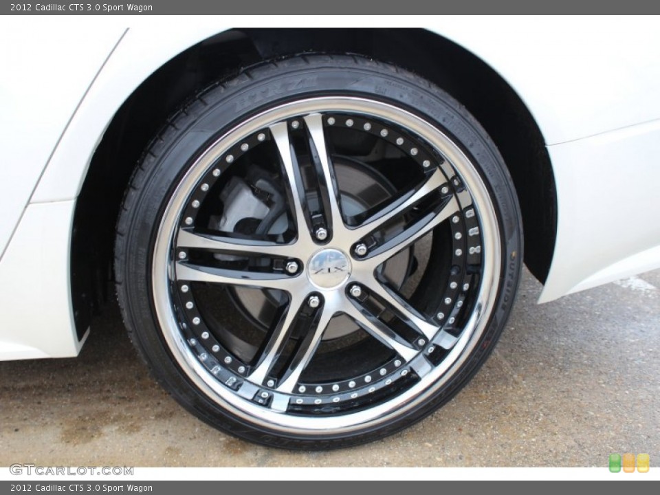 2012 Cadillac CTS Custom Wheel and Tire Photo #76875687