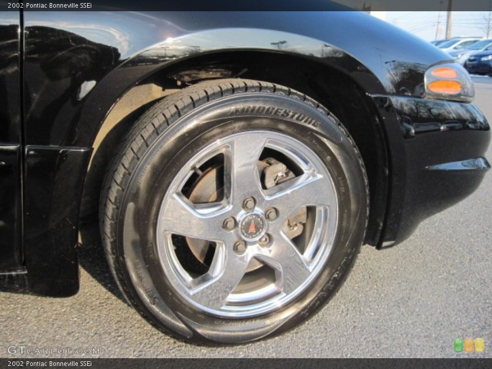 2002 Pontiac Bonneville SSEi Wheel and Tire Photo #76875900