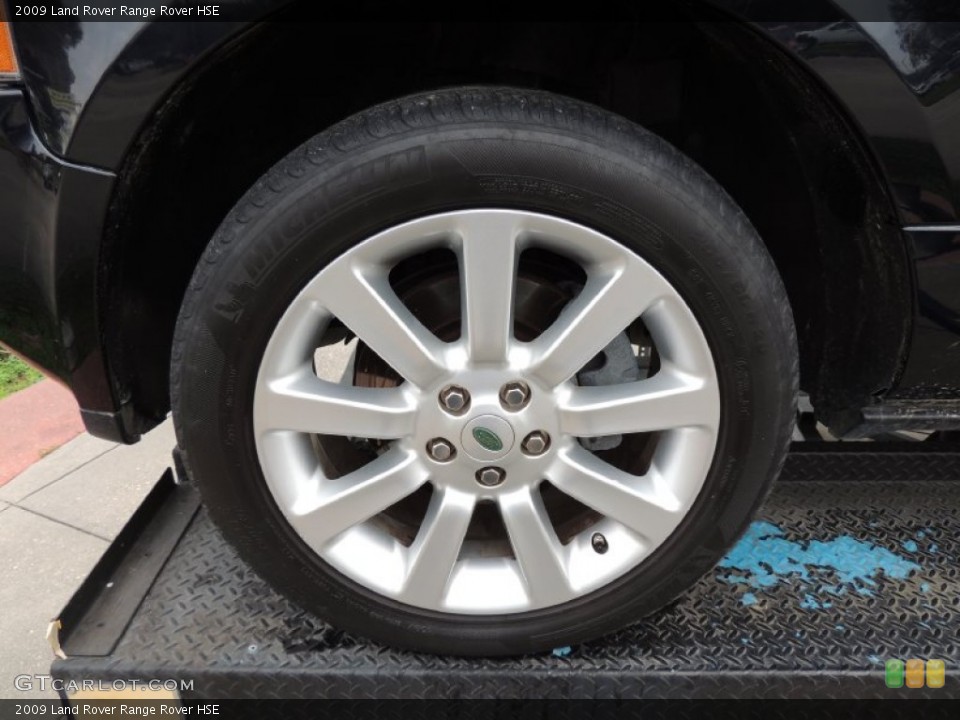 2009 Land Rover Range Rover HSE Wheel and Tire Photo #76879137