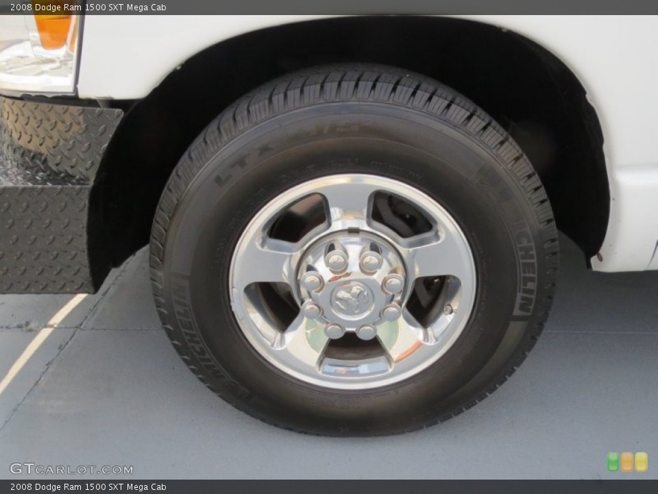 2008 Dodge Ram 1500 SXT Mega Cab Wheel and Tire Photo #76883776