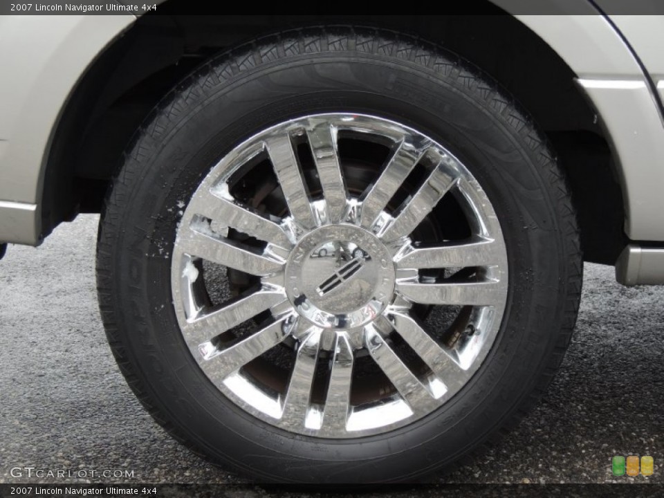 2007 Lincoln Navigator Ultimate 4x4 Wheel and Tire Photo #76889987