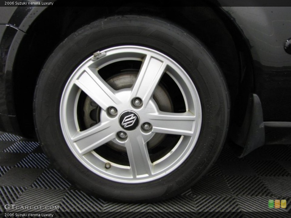 2006 Suzuki Verona Luxury Wheel and Tire Photo #76892629