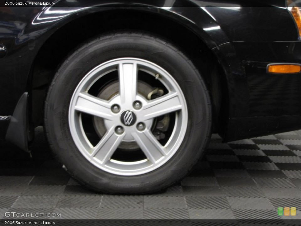 2006 Suzuki Verona Luxury Wheel and Tire Photo #76892648