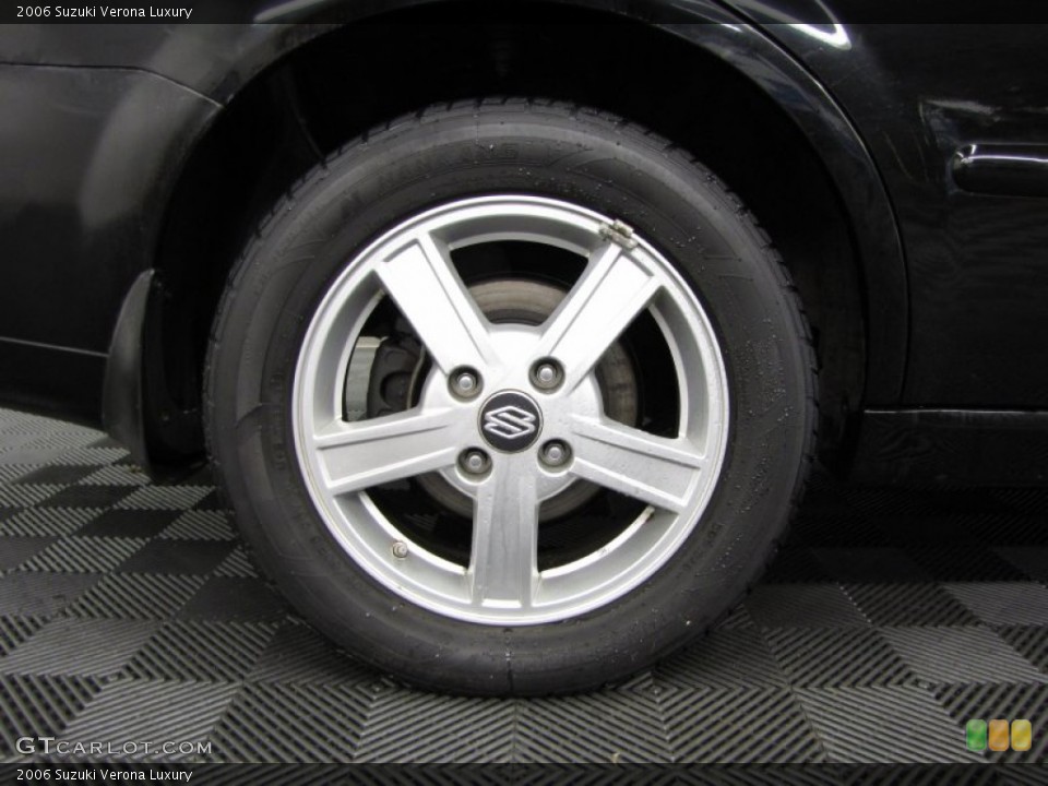 2006 Suzuki Verona Luxury Wheel and Tire Photo #76892670
