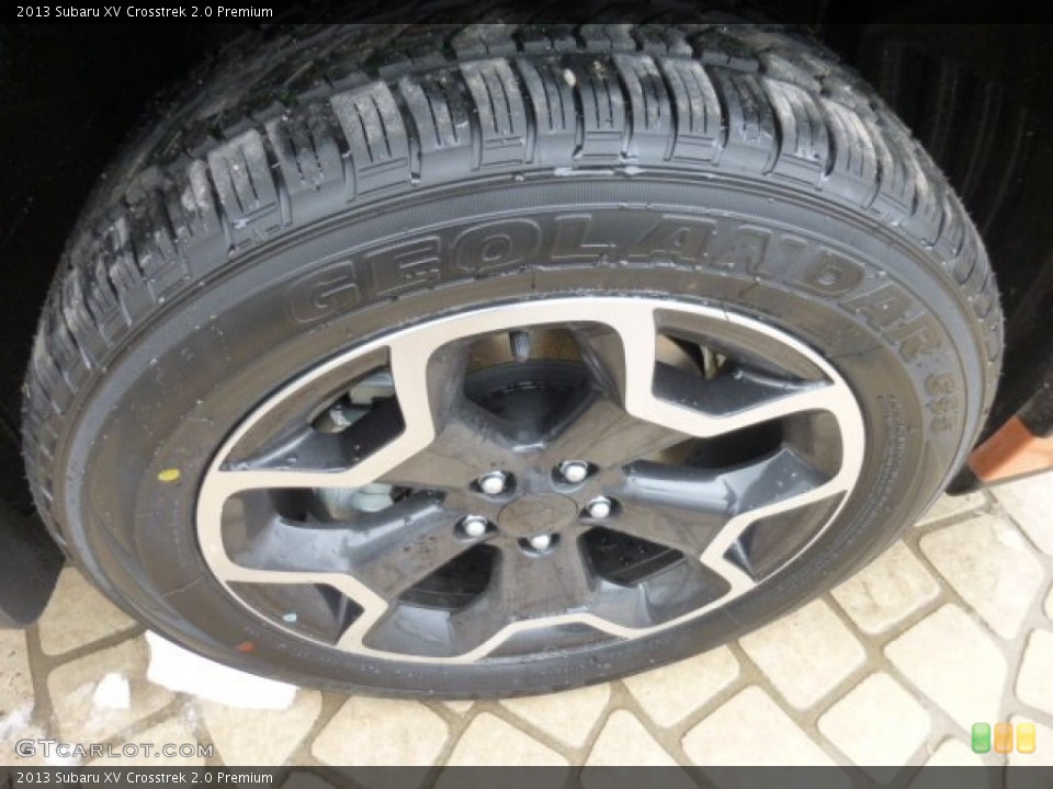 2013 Subaru XV Crosstrek 2.0 Premium Wheel and Tire Photo #76892994