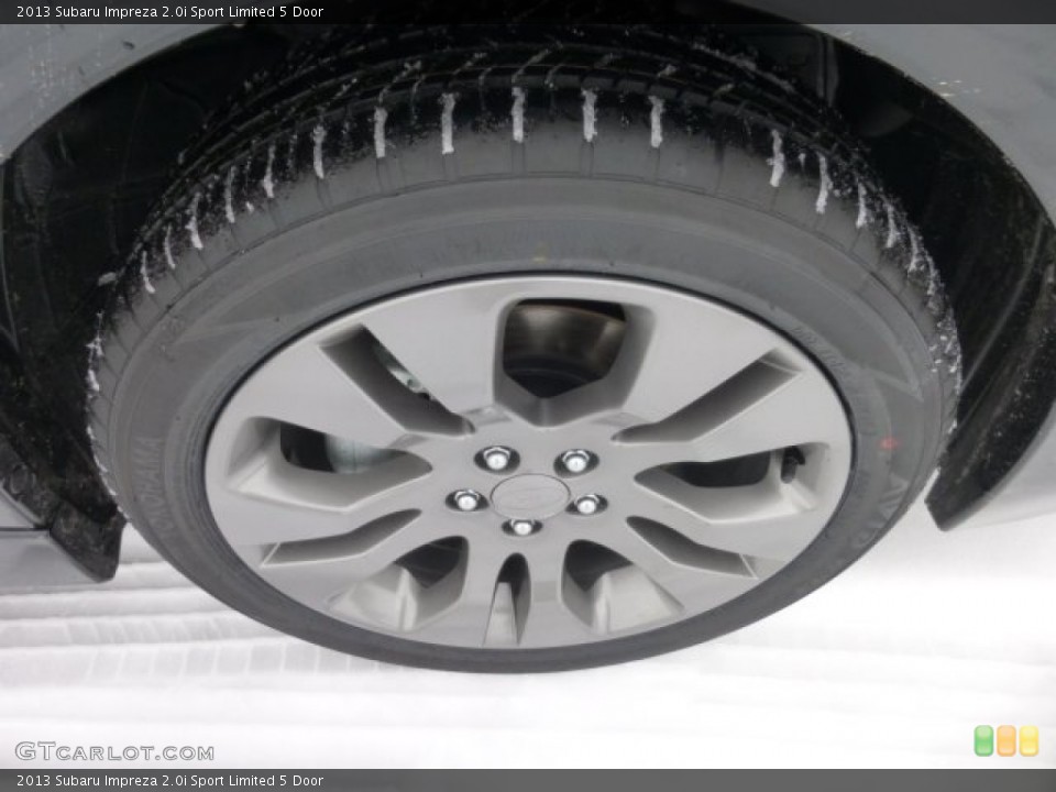 2013 Subaru Impreza 2.0i Sport Limited 5 Door Wheel and Tire Photo #76893775