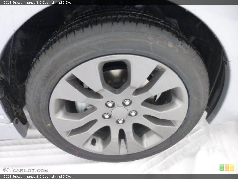 2013 Subaru Impreza 2.0i Sport Limited 5 Door Wheel and Tire Photo #76894128