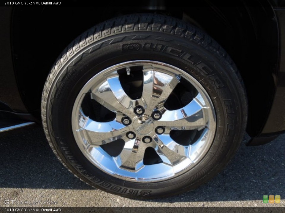 2010 GMC Yukon XL Denali AWD Wheel and Tire Photo #76898460