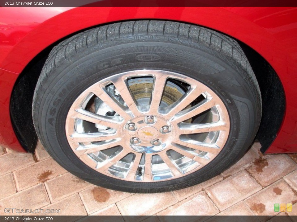 2013 Chevrolet Cruze ECO Wheel and Tire Photo #76901697