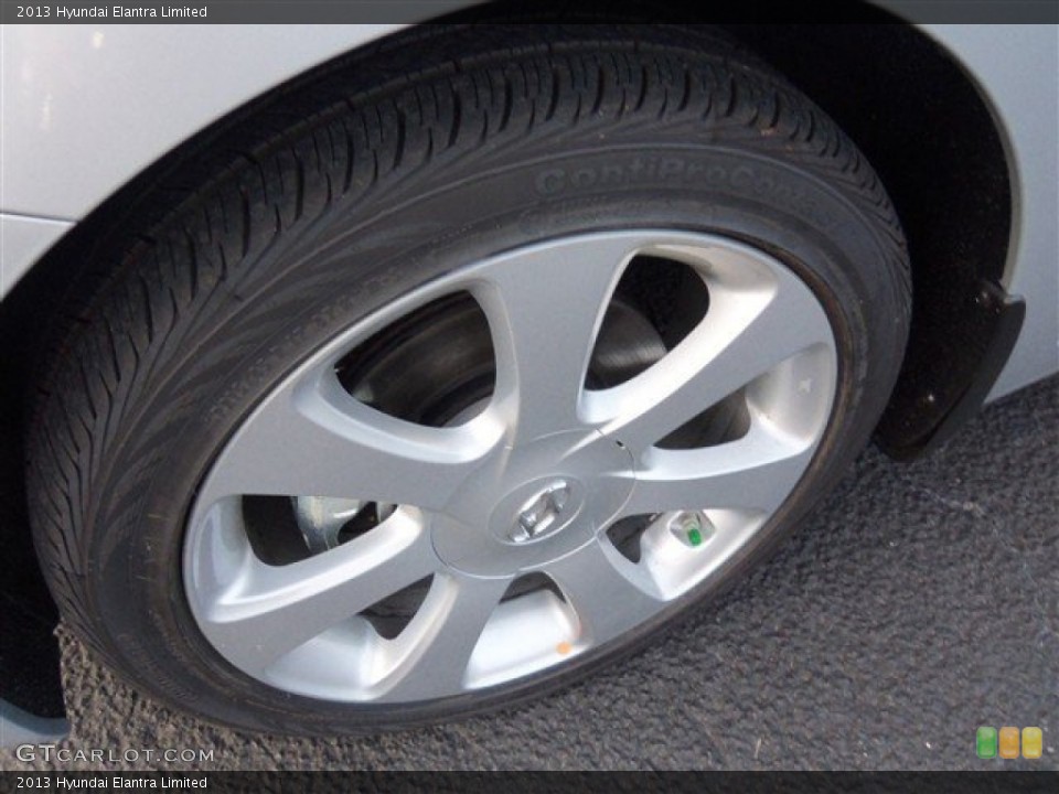 2013 Hyundai Elantra Limited Wheel and Tire Photo #76904040