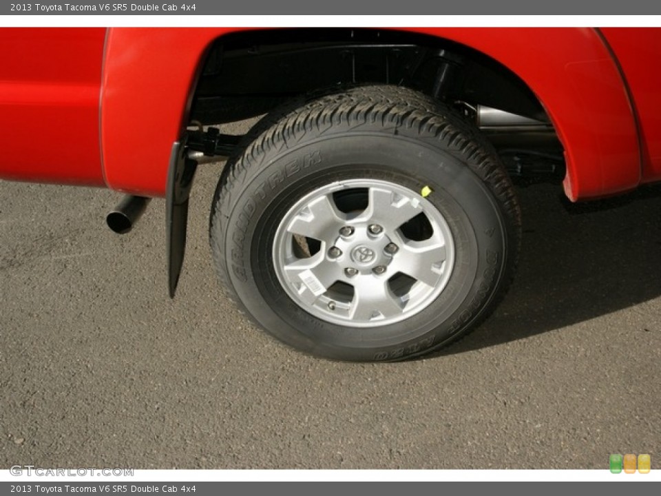 2013 Toyota Tacoma V6 SR5 Double Cab 4x4 Wheel and Tire Photo #76908483