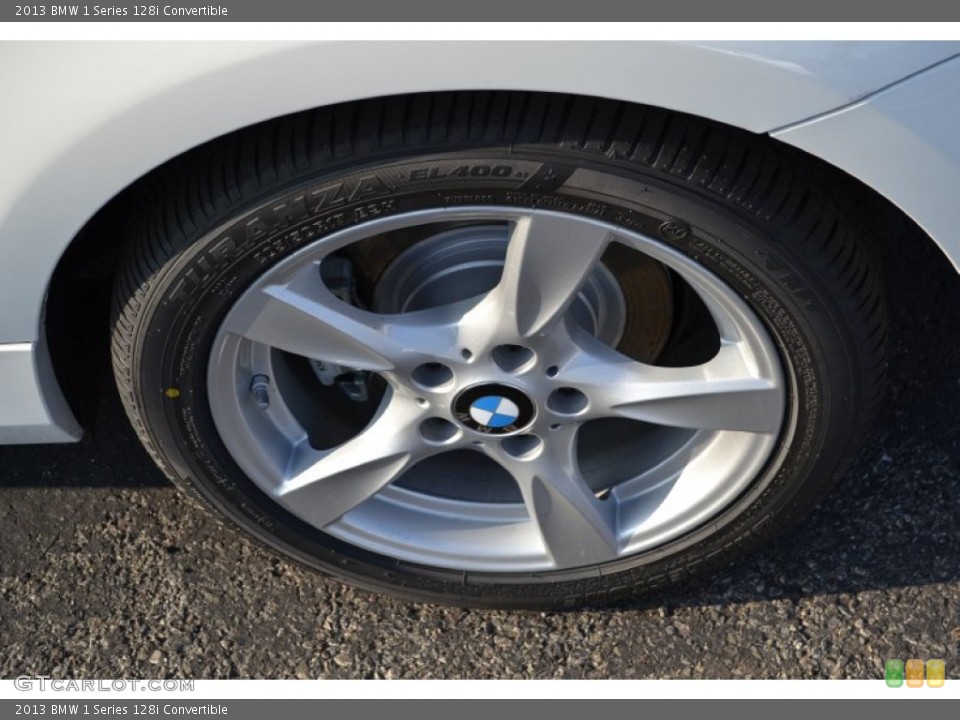2013 BMW 1 Series 128i Convertible Wheel and Tire Photo #76912635