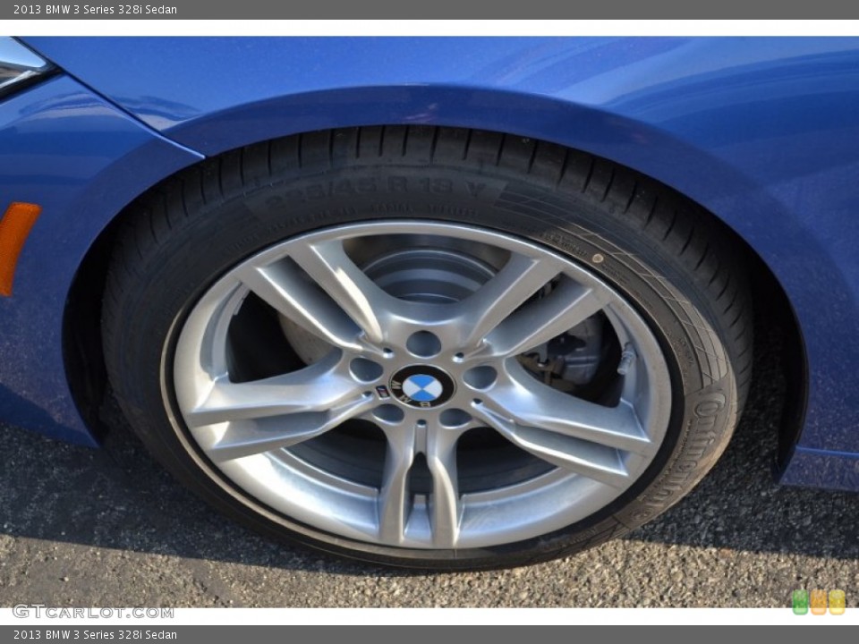 2013 BMW 3 Series 328i Sedan Wheel and Tire Photo #76912910