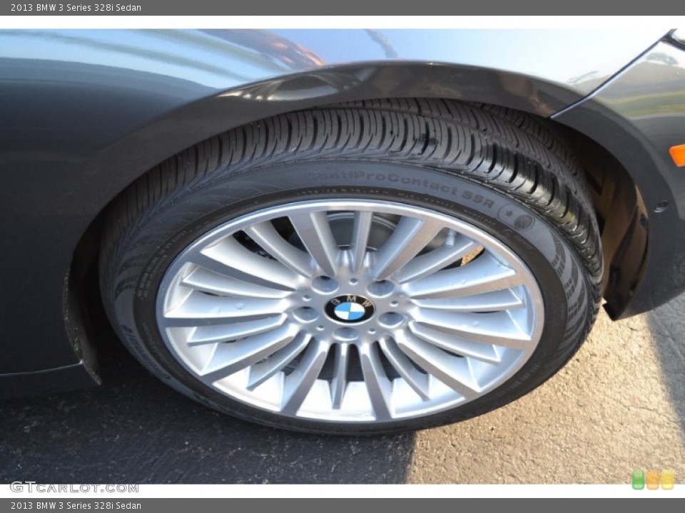 2013 BMW 3 Series 328i Sedan Wheel and Tire Photo #76913711