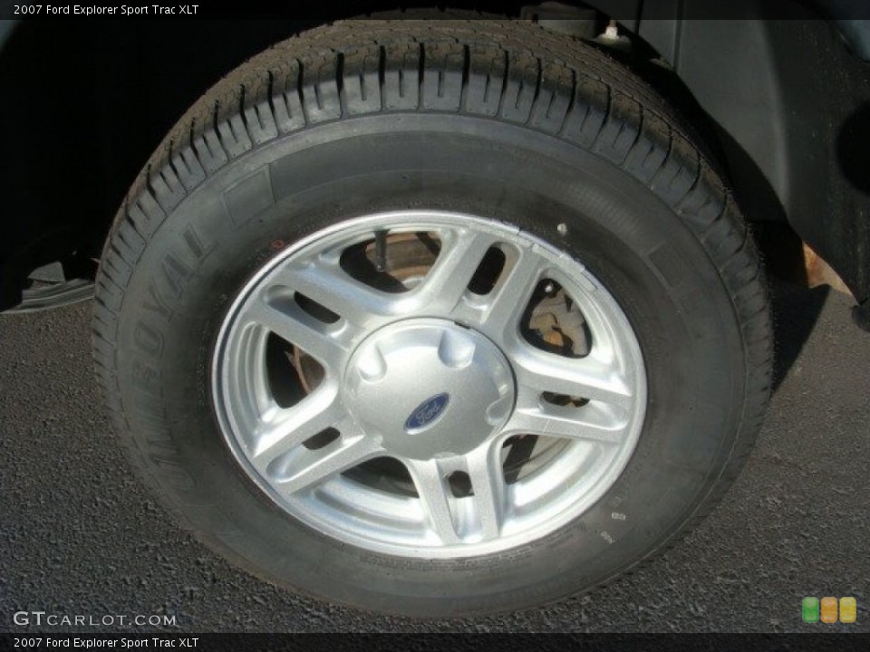 2007 Ford Explorer Sport Trac XLT Wheel and Tire Photo #76913988