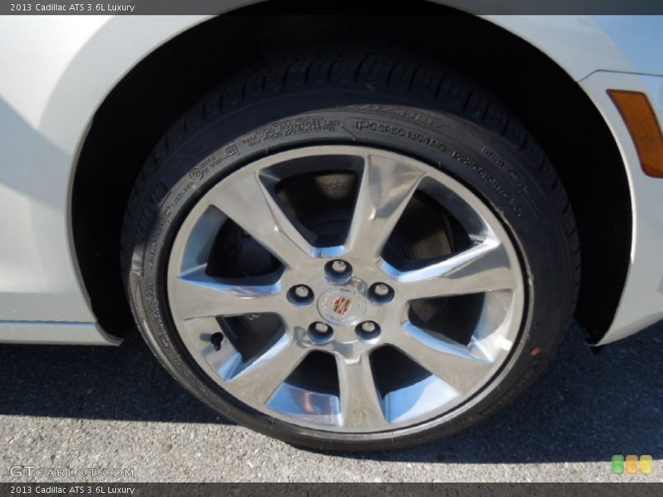 2013 Cadillac ATS 3.6L Luxury Wheel and Tire Photo #76914261