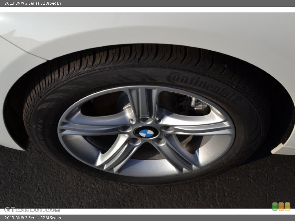 2013 BMW 3 Series 328i Sedan Wheel and Tire Photo #76914339
