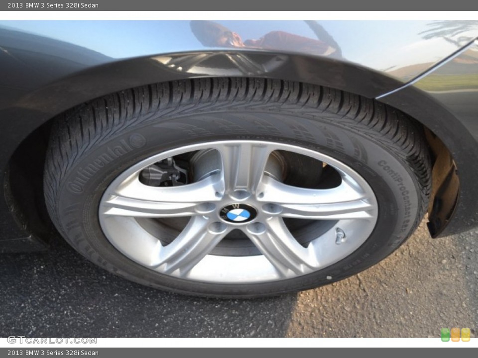 2013 BMW 3 Series 328i Sedan Wheel and Tire Photo #76914903