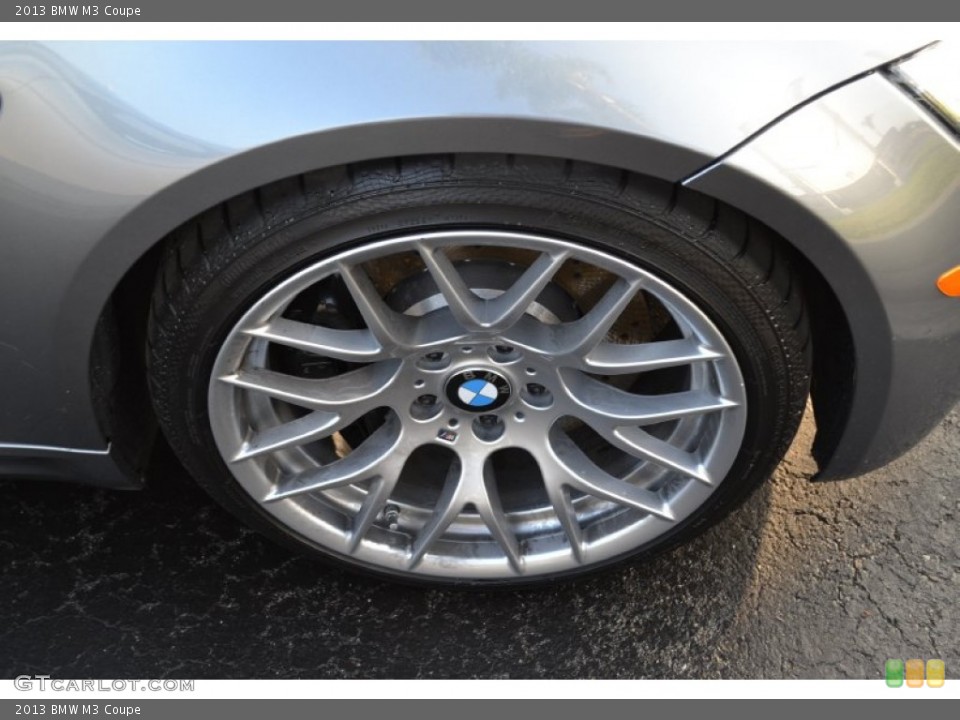2013 BMW M3 Coupe Wheel and Tire Photo #76915596