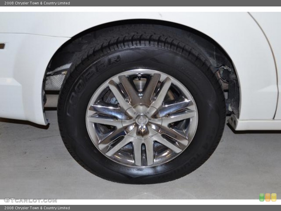 2008 Chrysler Town & Country Limited Wheel and Tire Photo #76915611