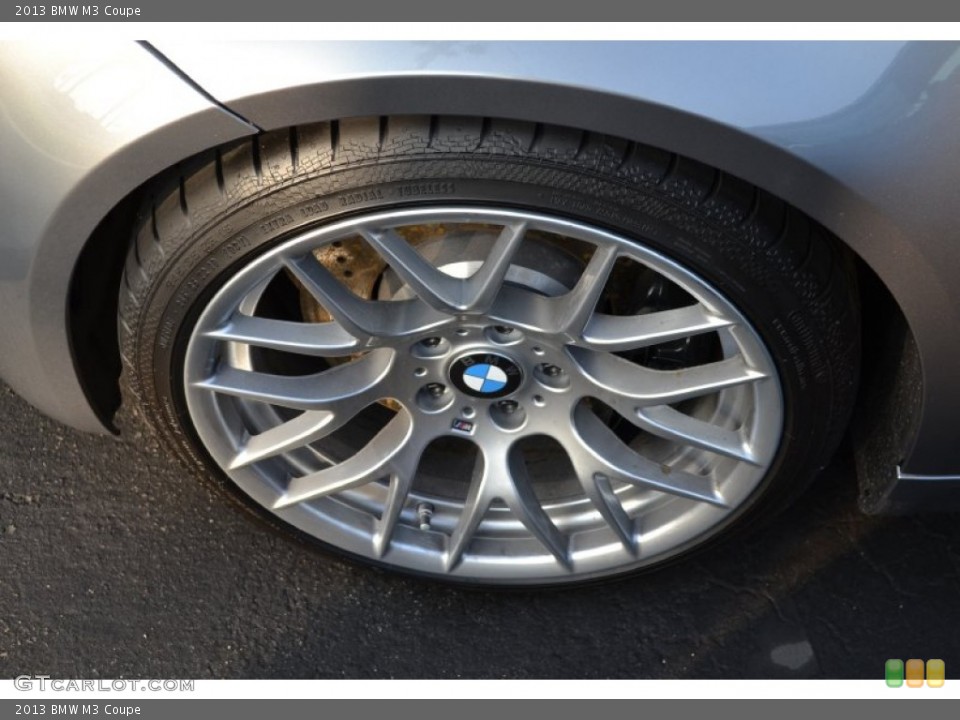 2013 BMW M3 Coupe Wheel and Tire Photo #76915743